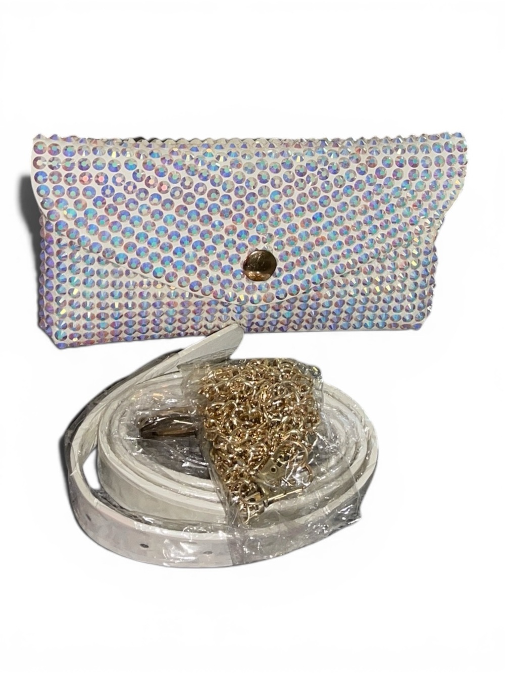 ALL THAT SPARKLES CLUTCH SHOULDER BAG